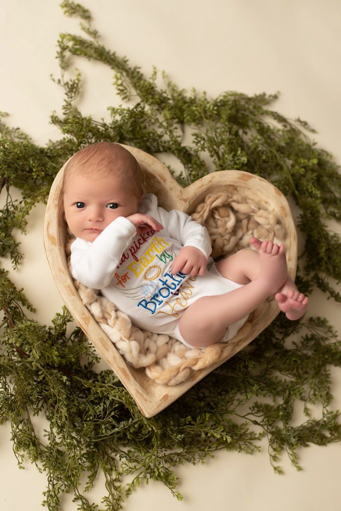 Lewisville Newborn Photographer Rainbow Baby Boy 